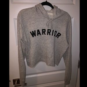 spiritual gangster cropped hoodie